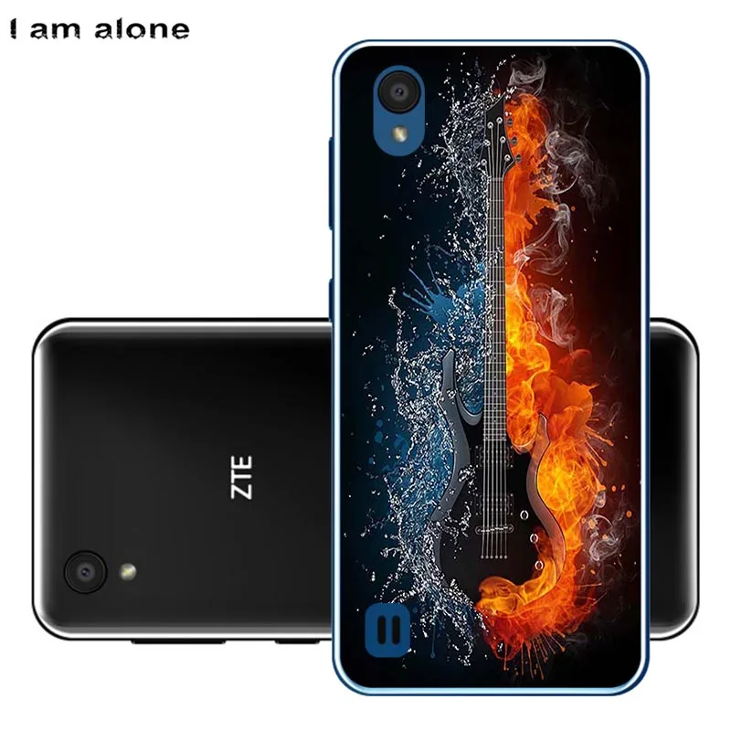 Чехлы для телефонов I am alone для zte Blade A5 5,45 дюймов Мягкий ТПУ модный мобильный для zte A5 сумки задняя крышка