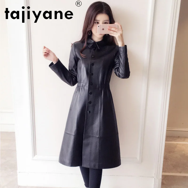 

Tajiyane Real Leather Jacket Women 2020 Autumn Genuine Sheepskin Coats Woman 100% Sheep Skin Parkas Clothes Mujer Chaqueta TN801