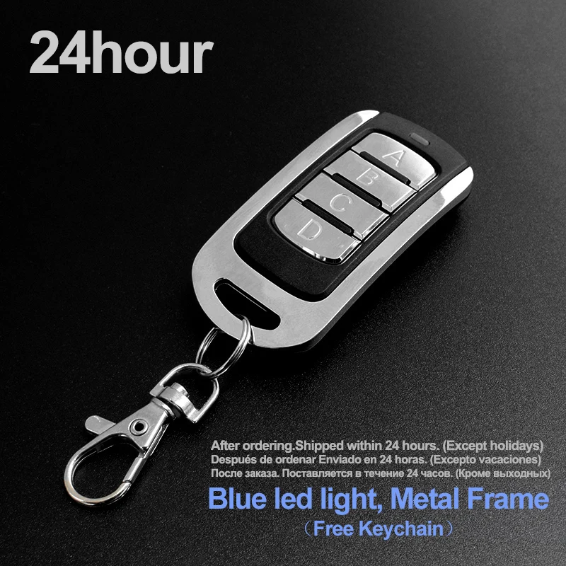 Gate control for 433.92MHz 868.3MHz Garage door remote control 315MHz key duplicator remote garage opener rolling code command