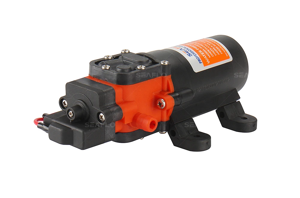 

SEAFLO 21 Series DC Diaphragm Pump 12V/24V 2.0-4.3LPM 17-80PSI Fresh Water Pump Boat RV