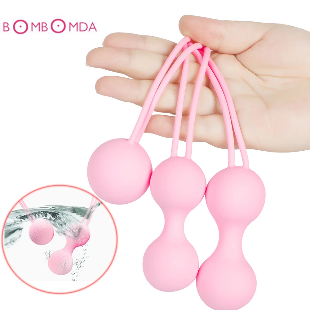 Гейша Кегеля шарики влагалища Бен Ва мяч секс термоусадочная Инь Секс Вибратор