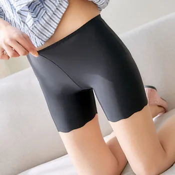 

safety shorts Women Pants Casual Lace Solid Stretchy Underwear Shorts Seamless Safety boxer femme short feminino