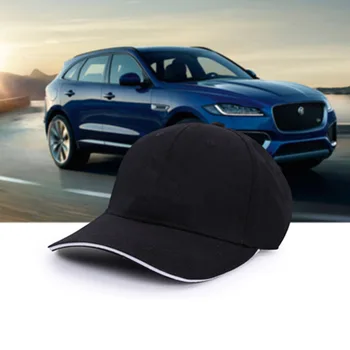 

New wholesale black Fashion Cotton Car logo for Jaguar XJ XJL F-TYPE performance Baseball Cap hat for Men& woman
