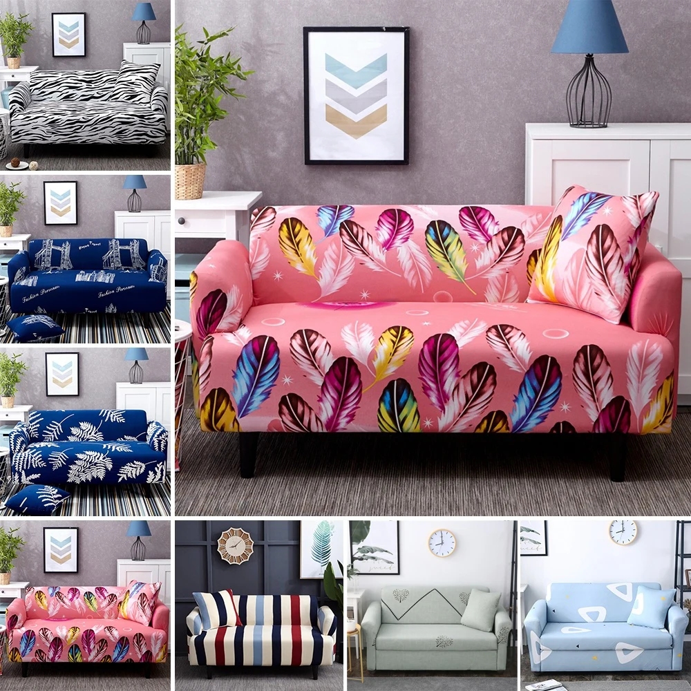 

1/2/3/4 Seater All-inclusive Elastic Slipcovers Sofa Cover