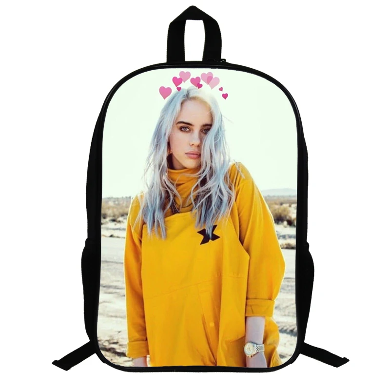 30 14,5 дюймов Billie Eilish школьные сумки для подростков рюкзак в стиле «хип-хоп» для мальчиков и девочек, рюкзак для ноутбука, рюкзак для путешествий вентиляторы подарок - Цвет: 30