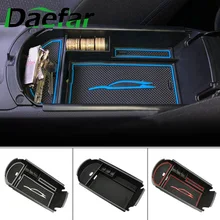 Daefar 1 pc/set pp carro central braço caixa de armazenamento recipiente titular bandeja para toyota C-HR chr 2016 2017 2018 acessórios automóveis