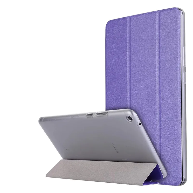 huaweiT3-8 purple Шикарный чехол для планшета для huawei Mediapad T3 8 Стенд Флип кожаный чехол для Honor игровой коврик 2 8,0 дюймов KOB-L09 KOB-W09 - Цвет: huaweiT3-8 purple