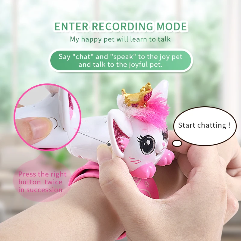 Лидер продаж Забавная детская игрушка китайский электронный питомец умная кошка