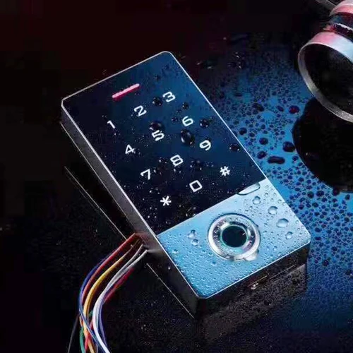 WIFI Tuya App 스마트 도어 잠금 백라이트 금속 터치 키패드 지문 125Khz RFID 카드 액세스 제어 시스템 10000 사용자 5