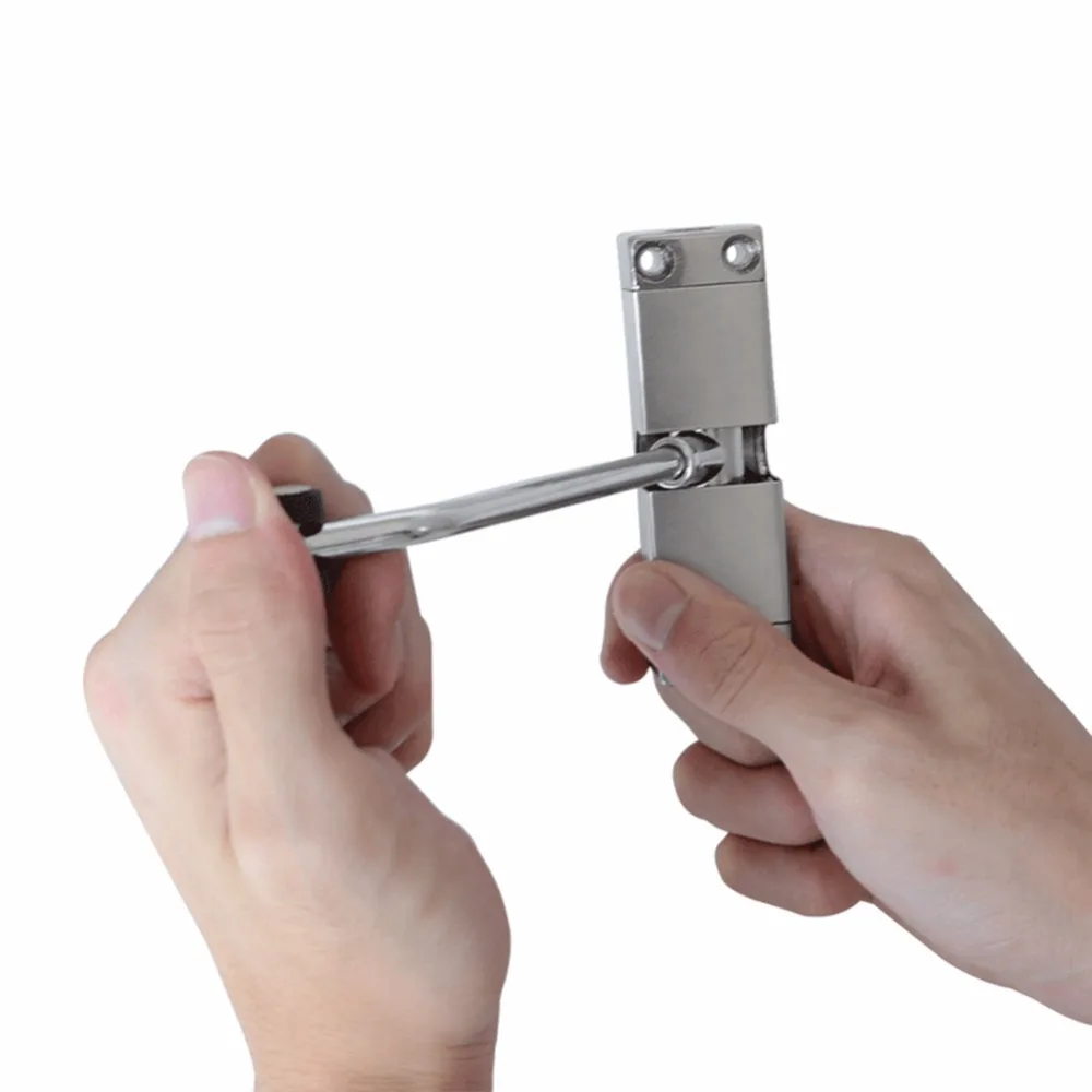 Easy Install Automatic Spring Door Closer,Small Door Catche 180 Degree Not Positioning Automatic Close The Fire Rated Aisle