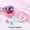 15pcs hearts