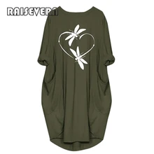 Женское зеленое платье большого размера с длинным рукавом, женское платье-миди с большим карманом, вырез лодочкой, vestido verde, платье-футболка размера плюс, платья