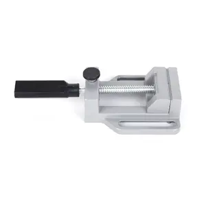 Мини Многофункциональный Рабочий стол сверлильный фрезерный станок параллельные челюсти тиски дрель скамейка зажим тиски Рабочий стол для деревообработки - изображение