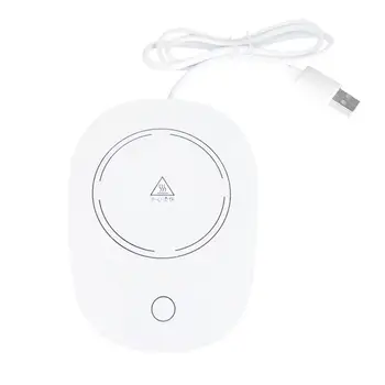 

Heating 55 Degree Coaster USB Thermostat Coffee Mug Electric Cup Insulation Coaster Warmer Smart Office Thermostatic Home V8H4