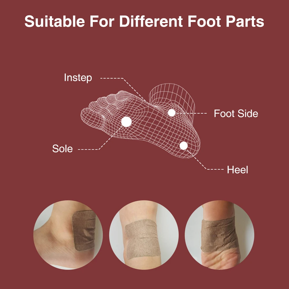 Пластырь Китайский травяной для лечения моксотерапии ног 50/100 шт.|Прижигание| |