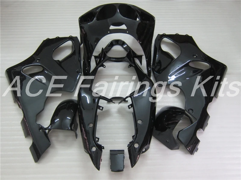 ABS обтекатель комплект подходит для Kawasaki Ninja ZX7R ZX-7R 1996-2003 96 97 98 99 00 01 02 03 Обтекатели эксклюзивное освещение черного цвета