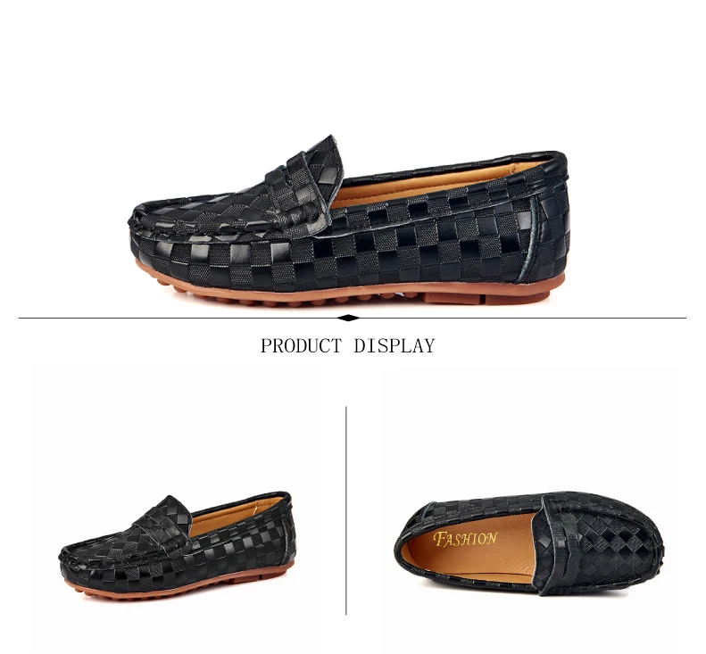 2020 Spring Genuine Leather Kids Shoes for Boys Mocassins Fashion Soft Children Shoes For Boy Casual Flat Slip On Loafers (8)