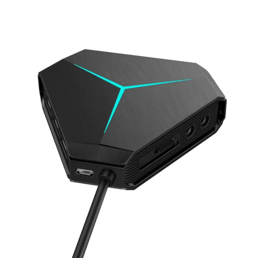 6 портов USB 2,0 концентратор USB Высокоскоростной разветвитель устройство для чтения карт SD TF с наушниками микрофонный интерфейс для ПК Компьютерные аксессуары