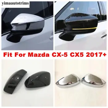 

ABS Chrome Accessories Fit For Mazda CX-5 CX5 2017 2018 2019 2020 Door Rearview Mirror Cap Cover Trim Protective Kit Exterior