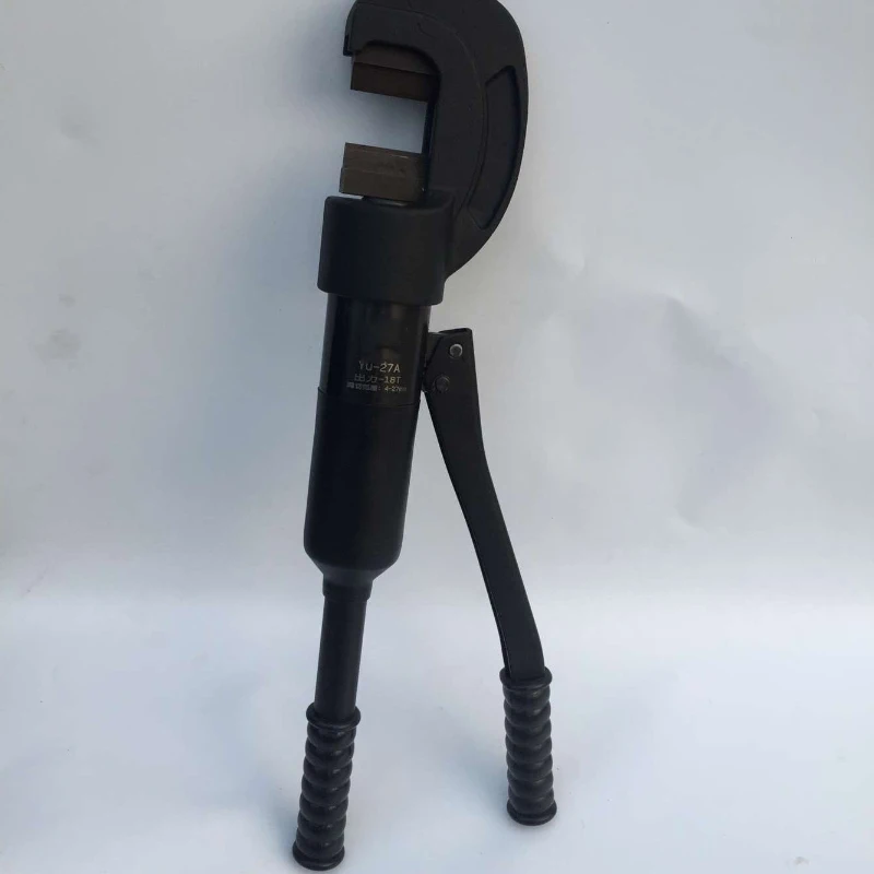 NEW YQ-27 Hydraulic Shear Rebar Cutter 4-27mm Output 18T Extendable Handle Manua