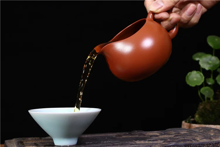Pitcher Heat-Resistant Clay Public Cup Kung Fu Tea Set Accessories Tea Pot Customizable Lettering