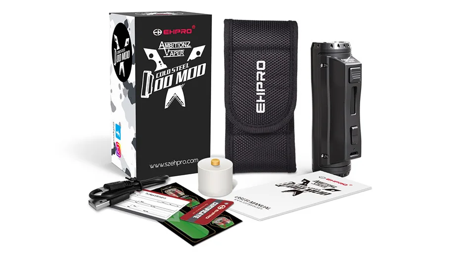 Ehpro Cold Steel 100 120W TC Box MOD