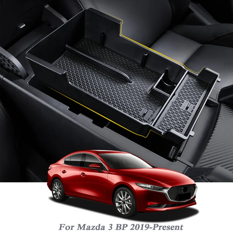 Автомобильный Стайлинг ящик для хранения в подлокотнике автомобиля для Mazda 3 BP-Н. В. LHD консоль подлокотник коробка для хранения крышка авто внутренние аксессуары
