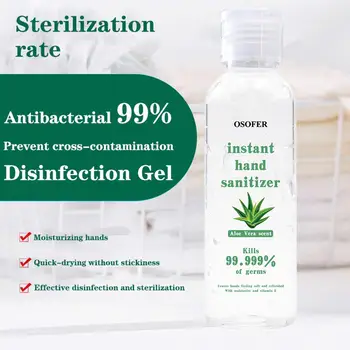 

DishyKooker 100ml Intant Hand Sanitizer Anti-Bacteria Moisturizing Portable Instant Aloe Fen-flavor Cleansing Hand Sanitizer