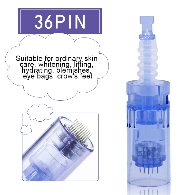 30 шт./лот 9 pin/12 pin/36 pin/42 pin/Круглый/3D/5D нано иглы картридж для Dr. Ручка MYM/M5/M7 штык Электрический автоматический микроиглы