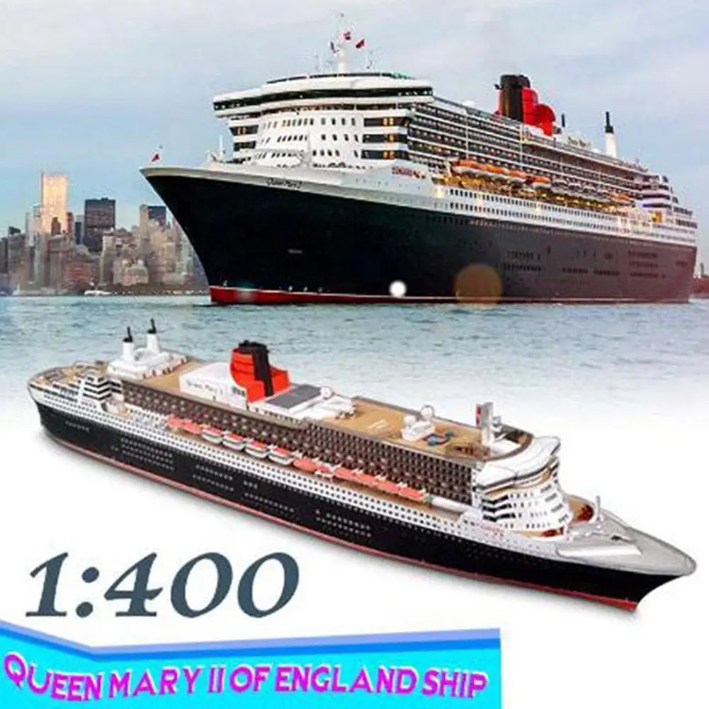 

Ship Paper Model 1:400 Queen Mary Ii Cruise Handmade Puzzle Ship For Children Toy Diy Gift Model Q9Q1