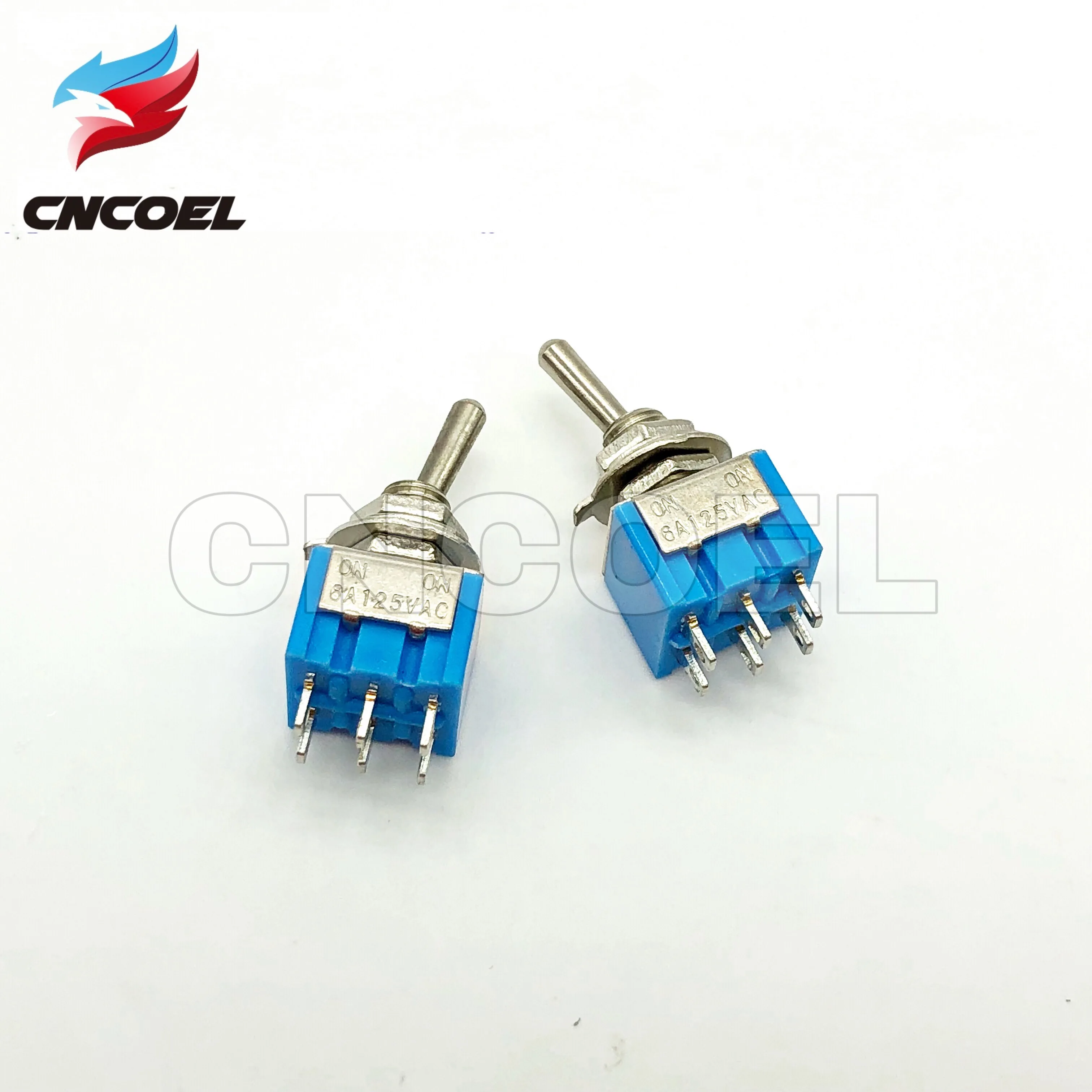 5 шт. MTS-202 переключатель DPDT 6A 125 В переменного тока 6-Pin ON-ON Мини тумблеры для переключения света моторы