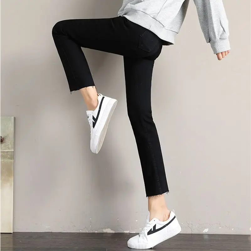 Джинсы для беременных Cropped3XL хлопковые брюки с регулируемой талией джинсы для беременных Одежда для беременных