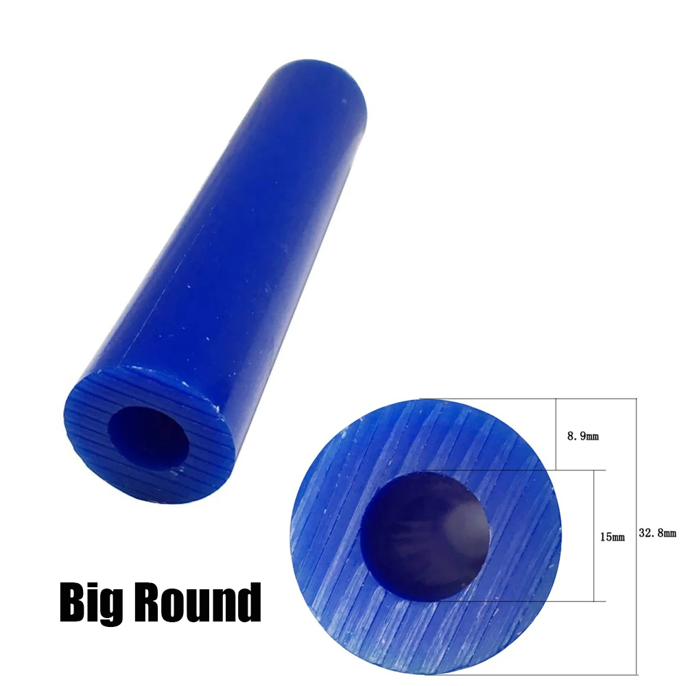 Big Round Феррис резной воск, восковые кольца формы трубы, синий цвет воска узоры кольцо, полировка гравировка аксессуары - Цвет: Big Round