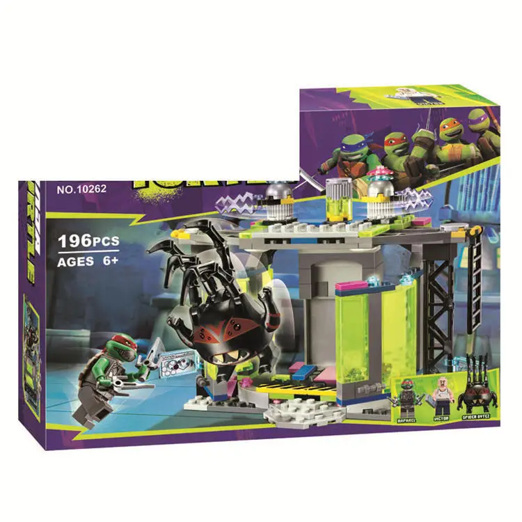 

Bela Bole 10262 Ninja Children Turtle Educational Assembled Inserted Building Blocks Toy