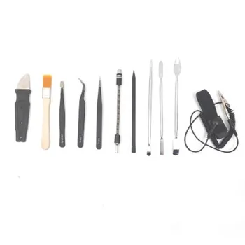

18pcs Phone PC Opening Pry Repair Muti Tool Anti Static Spudger Tweezer Socket