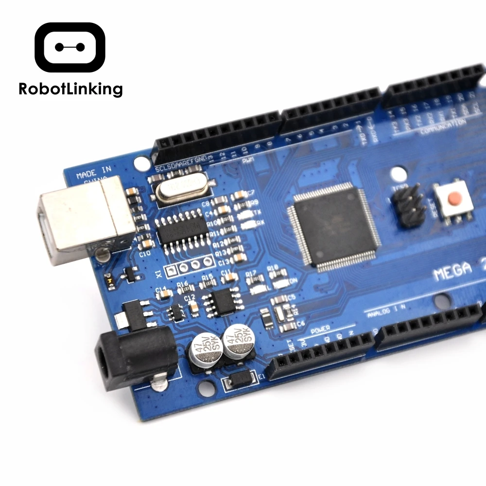 Плата Mega 2560 R3 Mega2560 REV3 (ATmega2560 16AU CH340G) совместимая с Arduino Parts|mega2560 r3|usb boardboard usb |