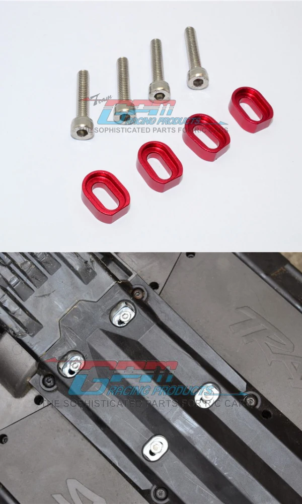 ALUMINIUM SHIMS & STAINLESS STEEL SCREWS For 1/5 TRAXXASPARTS MAXX 6S/8S RC Car Parts | Игрушки и хобби