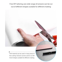 1 шт. прозрачная EVA водоотталкивающая полка прокладка для ящика, покрытие стола шкафа, коврик без клея для кухонного шкафа прокладка для холодильника