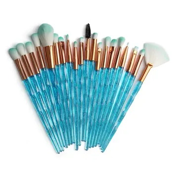 

Makeup Brushes Powder Concealers Eye Shadows Makeup Beauty Silk And Soft Tool Makeup Dense Shaped Flash Drill Eye Set Brush