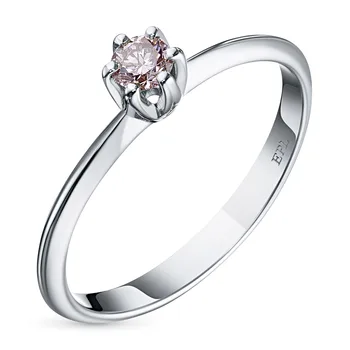 

White gold ring e0912kts08190200