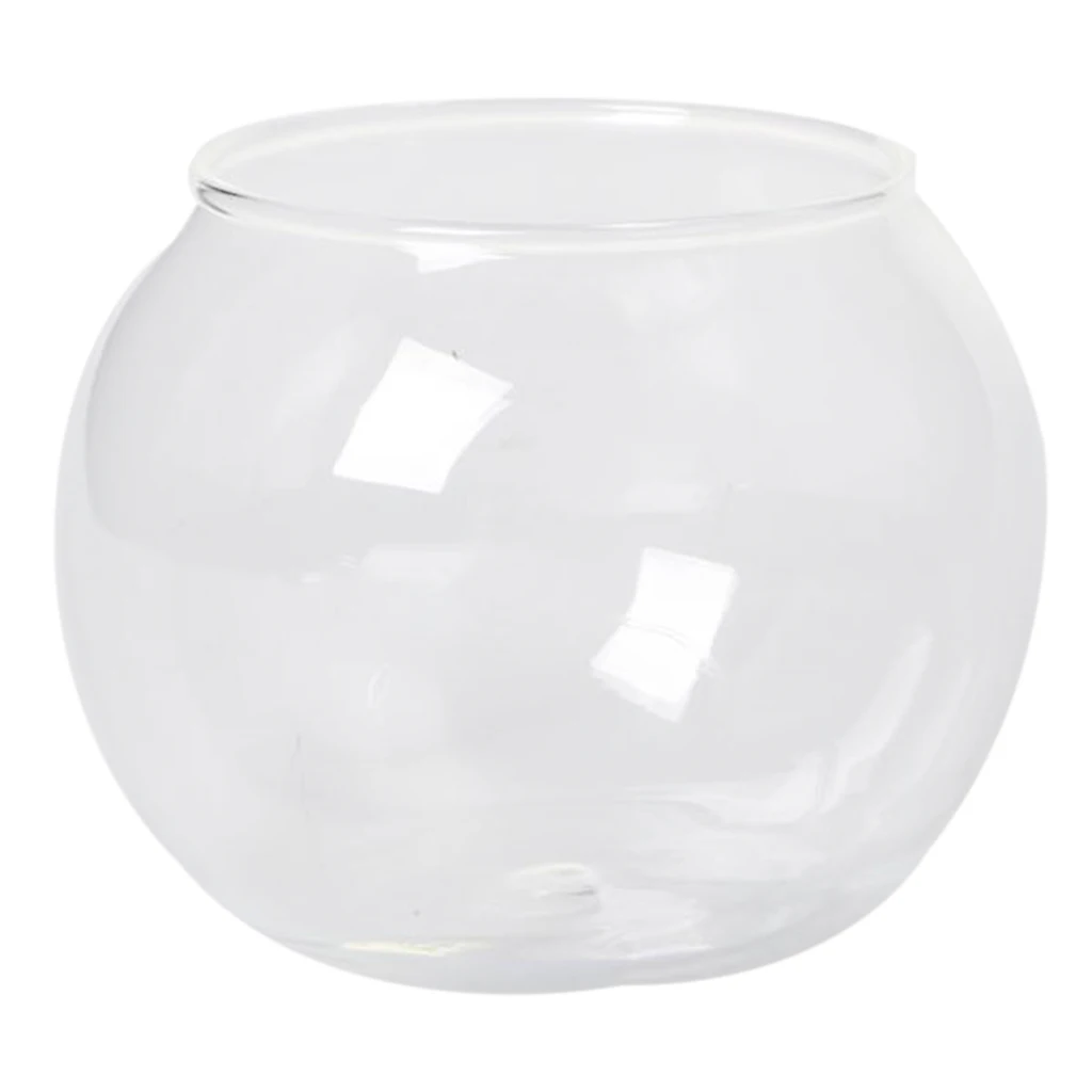 Clear Fish Bowls Heavy Duty Glass - Great For Fishbowl, Aquarium Supplies, And For Party's Games