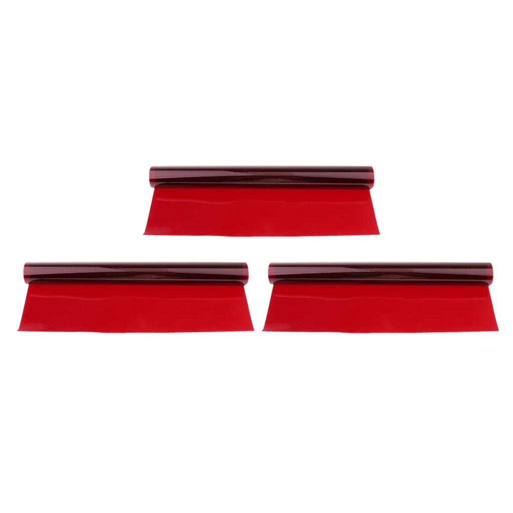 Color Correction Gel Filter Overlays Transparency Color Film Plastic Sheets Gel Lighting Filters Red