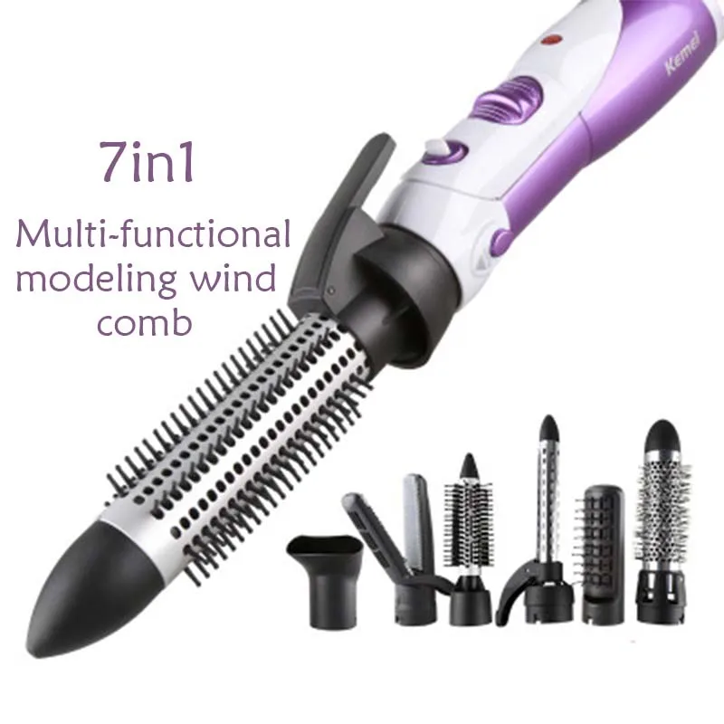 

Multifunctional Hair Dryer 7 In 1 Blow Dryer Professional Hairdryer Hair Style Tools with Air Nozzle Hair Dryer Brush 4