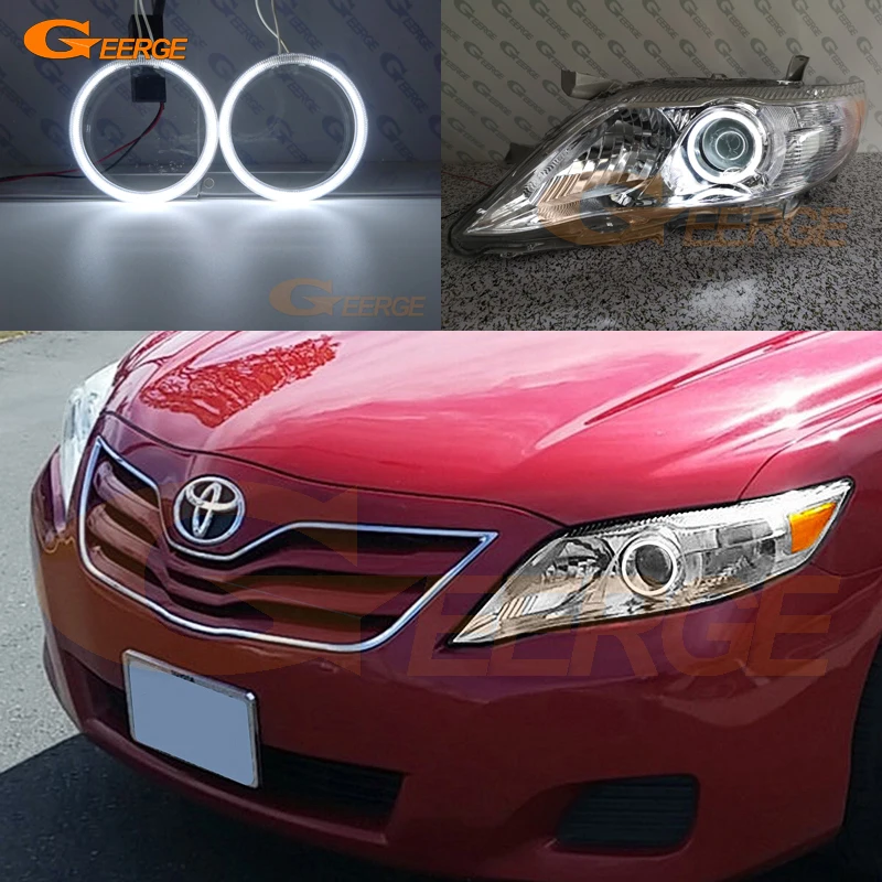 

For Toyota Camry XV40 2010 2011 (USA Built) Excellent Angel Eyes Ultra bright illumination CCFL Angel Eyes kit Halo Ring