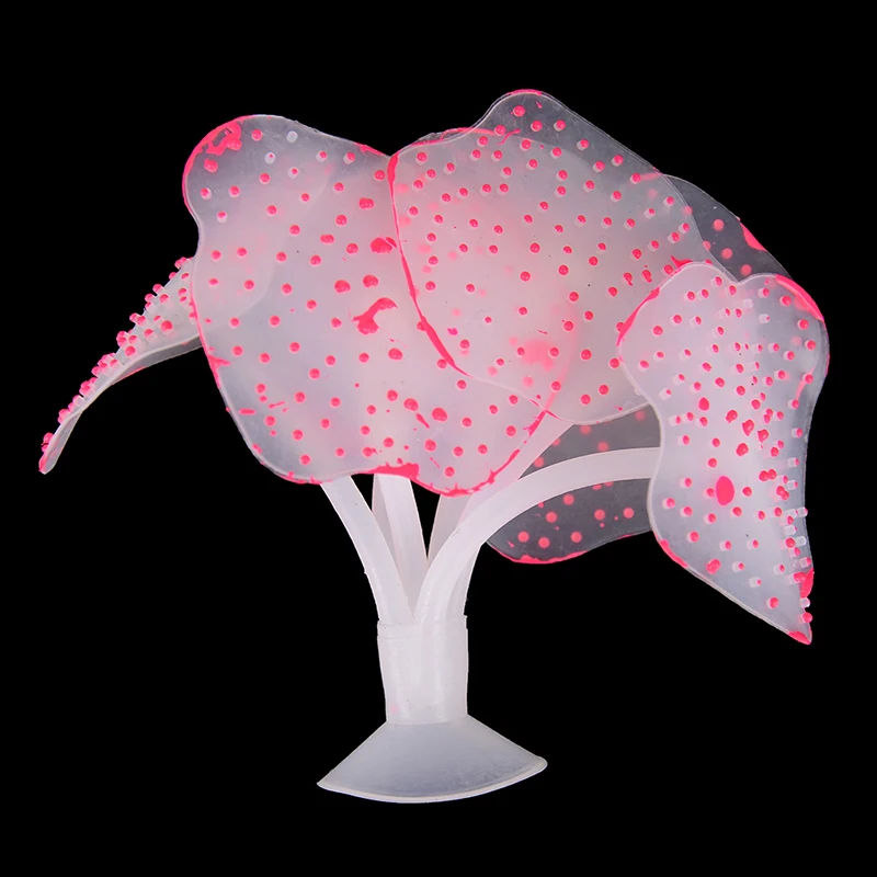 Fluorescent UnderWater Landscape Decor Simulation Coral Artificial Sucker Coral Plant Ornament Fish Tank Aquarium Accessories artificial plants fish tank ornaments fish tank decorations aquarium ornaments artificial aquarium plants mini landscape ornaments