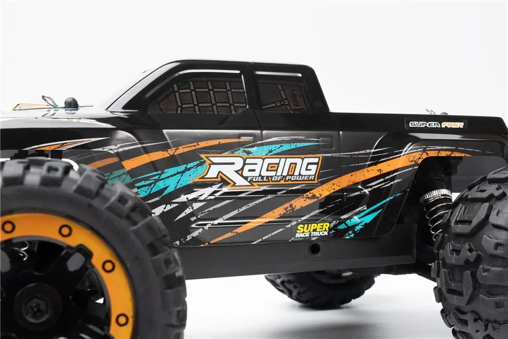 HBX 16889 1/16 2,4G 4WD 45км/ч бесщеточный ру автомобиль с светодиодный светильник Электрический внедорожный грузовик RTR модель VS 9125
