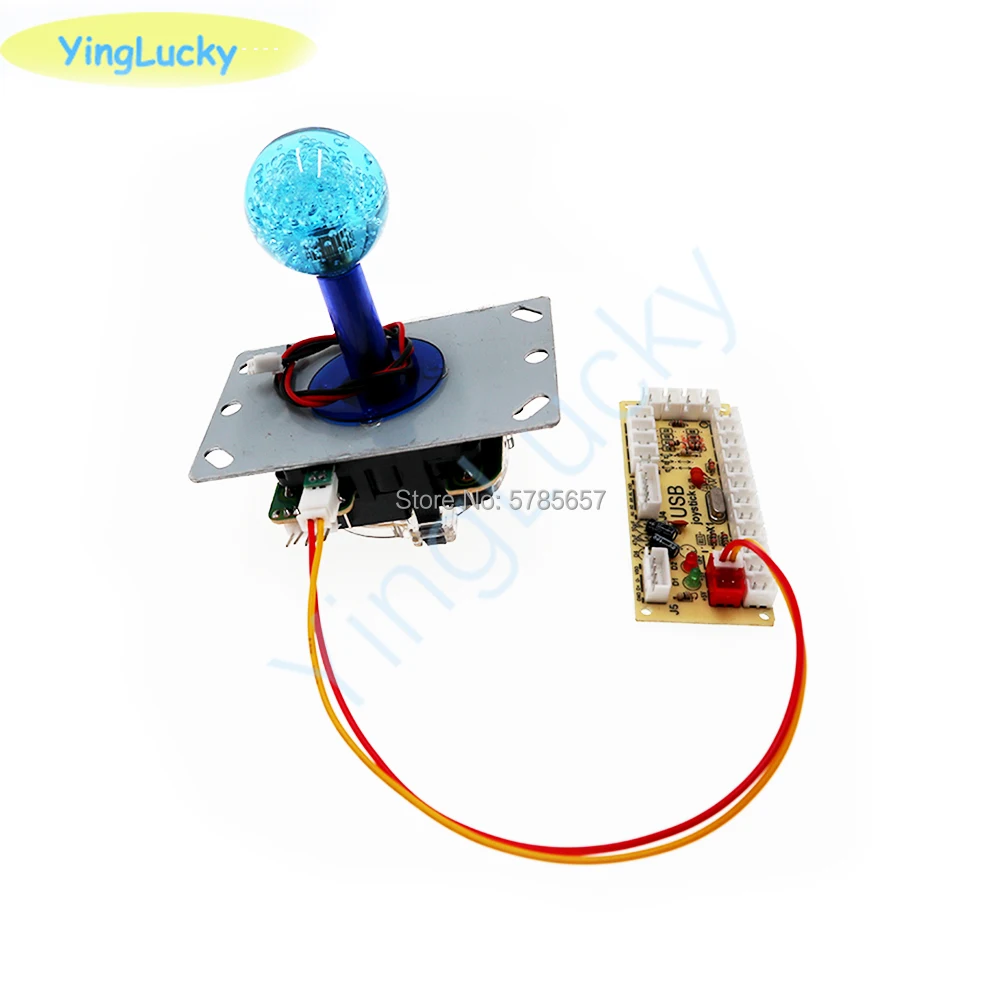 LED Joystick Cable for Arcade Game, 2-pin Joystick, LED Button, Connect to USB Encoder, DIY Wire Accessories, 5V, 12V