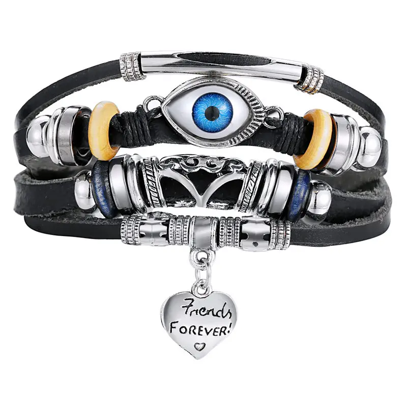 Многослойный браслет IF ME в стиле бохо для женщин и мужчин | Украшения аксессуары