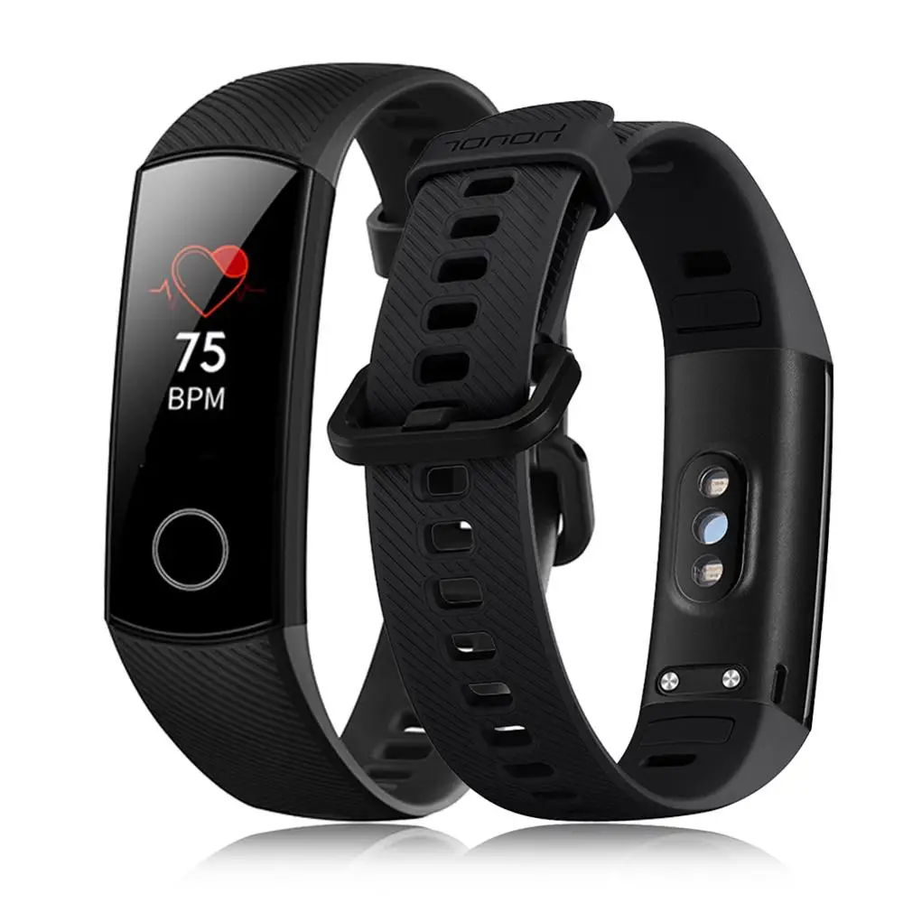  Original Huawei Honor Band 5 Smart Bracelet Color Screen Fitness Bracelet for Heart Rate Blood Oxyg - 4000096079249