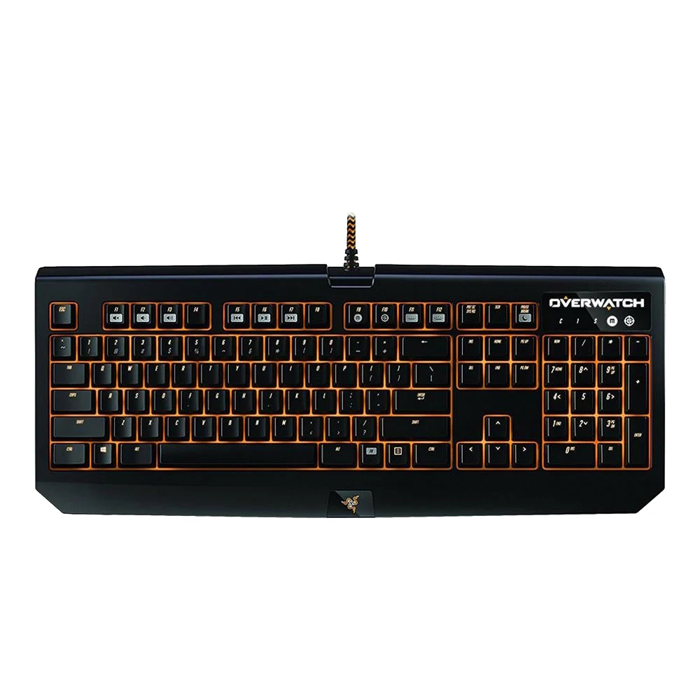 Razer патруля BlackWidow Chroma RGB Механическая игровая клавиатура военные Класс металлическая конструкция razer зеленый переключатель клавиатуры - Цвет: BlackWidow Chroma